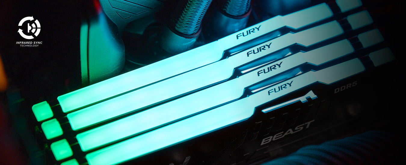 Kingston FURY™ Beast DDR5 RGB XMP Memory | Next-Gen Performance