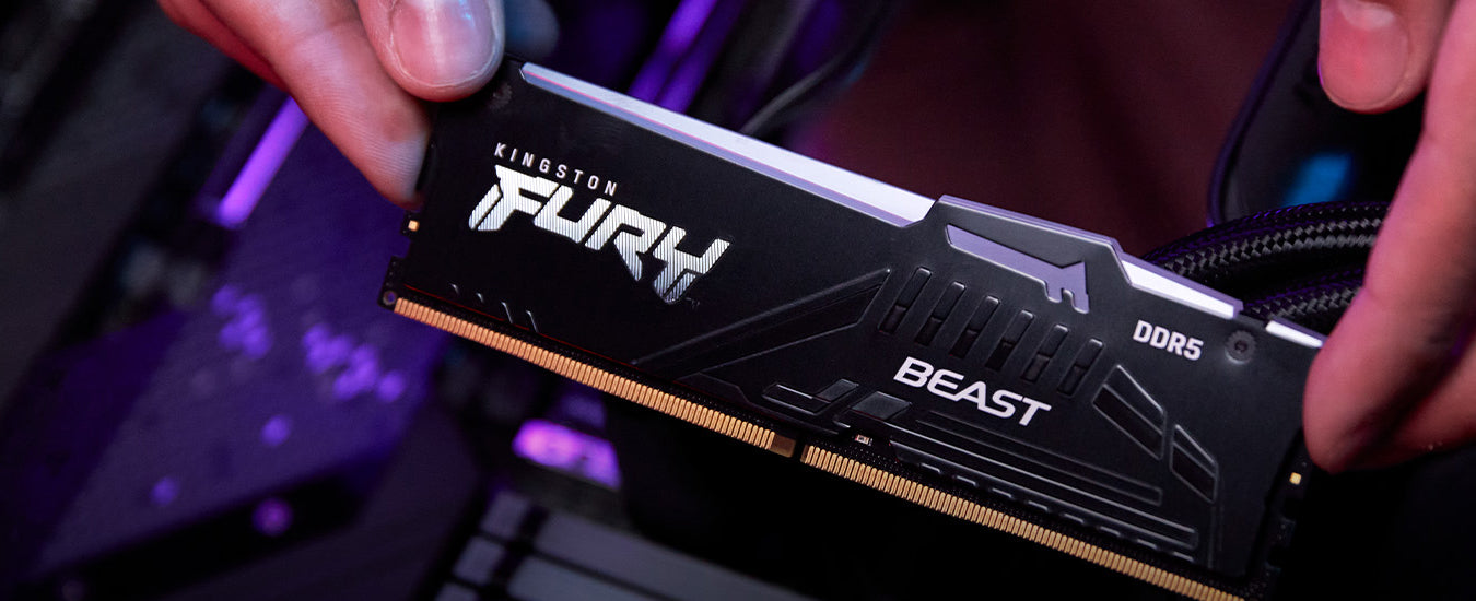 Kingston FURY™ Beast DDR5 RGB XMP Memory | Next-Gen Performance