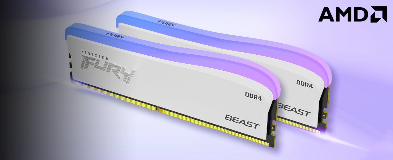 Kingston Fury 16GB (2x8GB) DDR4 3200MHz CL 16 Beast RGB 