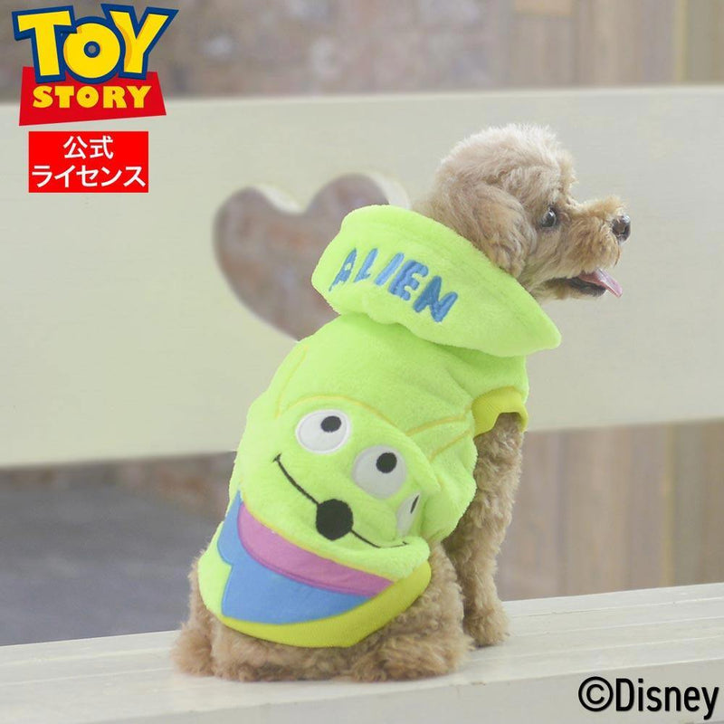 Disney ディズニー Toy Story トイストーリー エイリアンbigフェイスパーカー Moff モフ