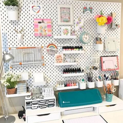 Desk Organization Ideas with Oui Jars • Neat House. Sweet Home®