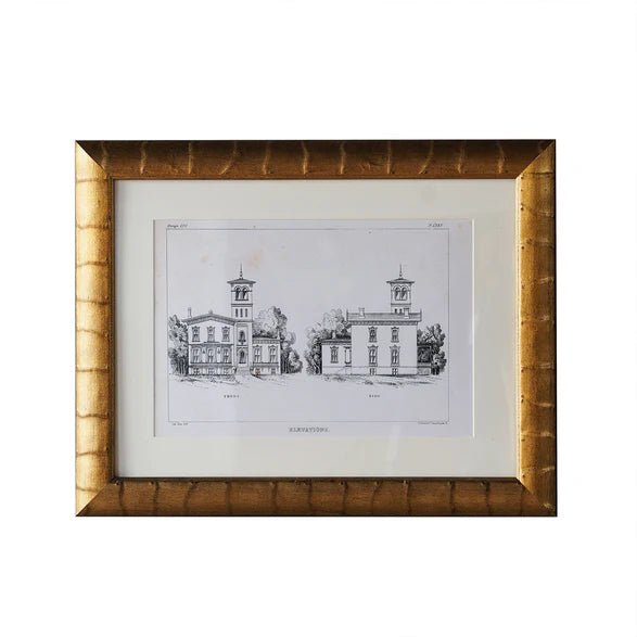 Victorian Era Architecture Print II