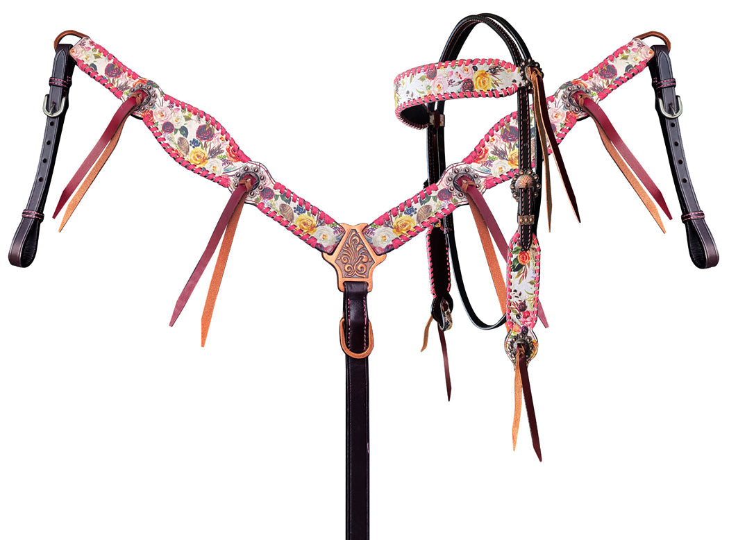 TACKTICAL™ WILDFLOWER TACK SET (BROWBAND)