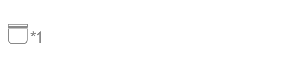 Details : 1 large Caniste or 1 small Caniste