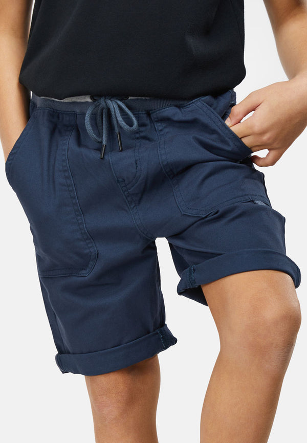 Red cotton boys shorts – Me & Henry