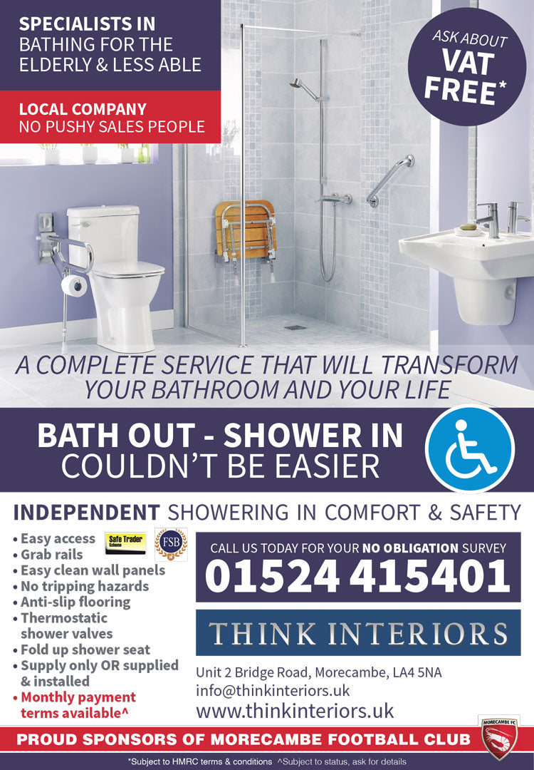 Think Interiors Bathrooms in Morecambe - Local Choice Ad June