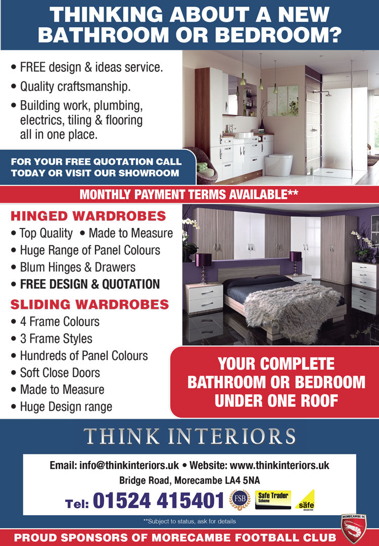 Local choice for bedroom wardrobes & sliding doors - Ad June