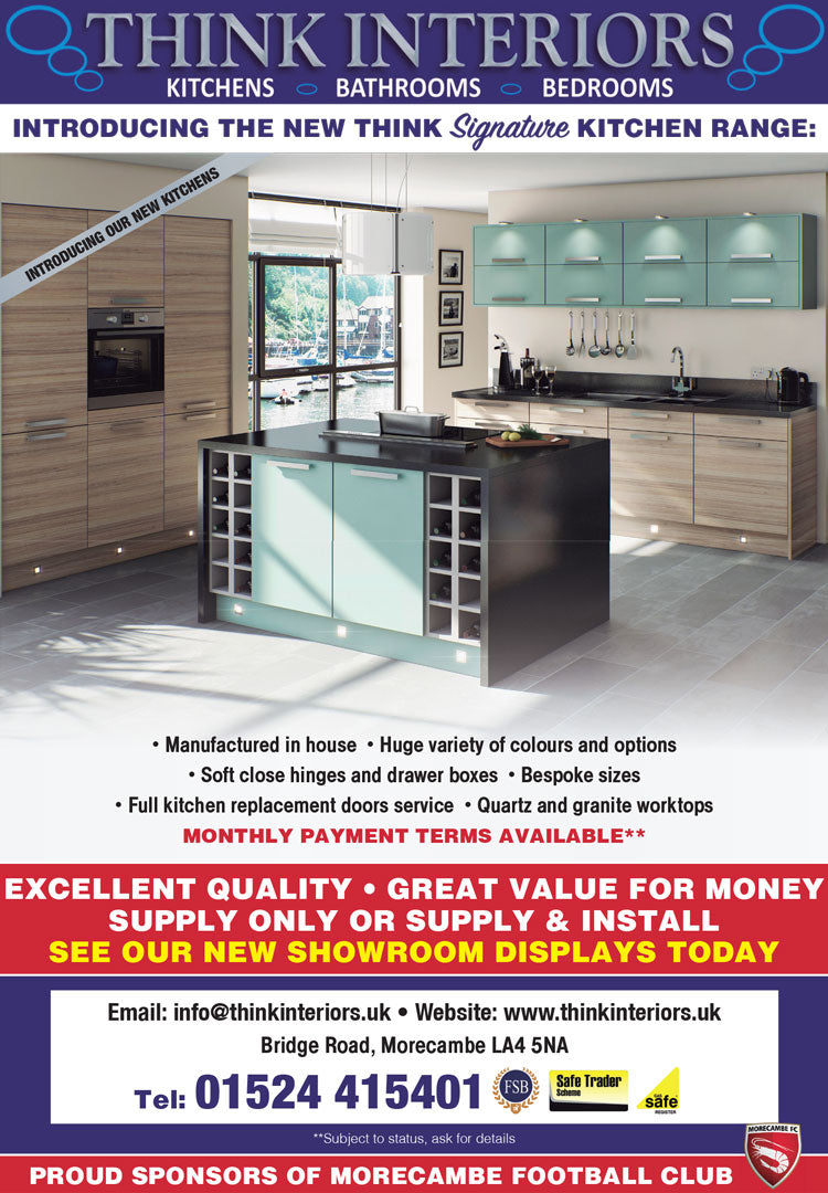 Kitchens by Think Interiors Morecambe - Local Choice Ad June