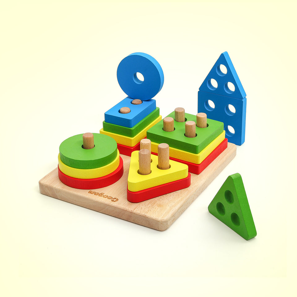 Wooden Mathematical Geo Peg Board Geometry And Shapes with Rubber Band  Educational for kids at Rs 280/piece in New Delhi