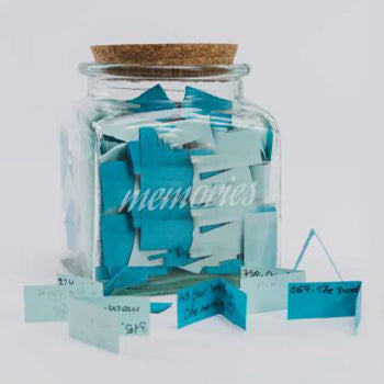 engraved memory jar