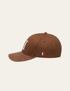 Les Deux MEN Baseball Cap Suede II Cap 870218-Caramel Brown/Light Ivory