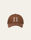 Les Deux MEN Baseball Cap Suede II Cap 870218-Caramel Brown/Light Ivory