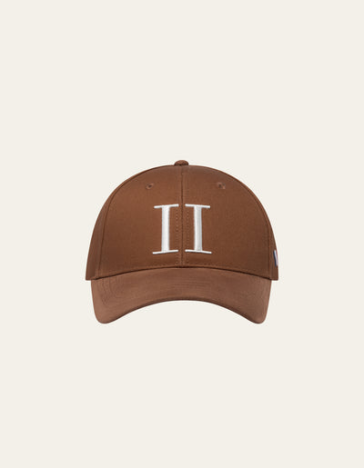 Les Deux MEN Baseball Cap Suede II Cap 870218-Caramel Brown/Light Ivory