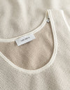 Les Deux MEN Bateman Knit Tank top Knitwear 215215-Ivory