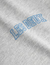 Les Deux Kids Blake T-Shirt Kids T-Shirt 230474-Snow Melange/Washed Denim Blue