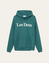 Les Deux MEN Charles Hoodie Hoodie 560201-Pacific Ocean/White