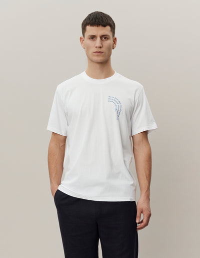 Les Deux MEN Coastal T-Shirt T-Shirt 201201-White