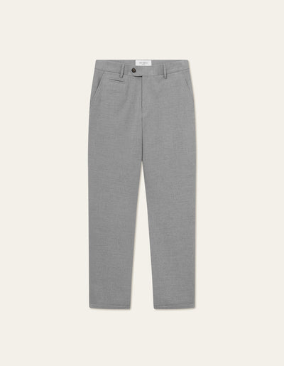 Les Deux MEN Como Twill Suit pants Pants 310310-Light Grey Melange