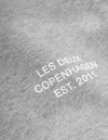 Les Deux MEN Copenhagen 2011 Hoodie Hoodie 310201-Light Grey Melange/White
