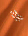 Les Deux MEN Copenhagen 2011 Sweatshirt Sweatshirt 752201-Court Orange/White