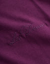Les Deux MEN Crew T-Shirt T-Shirt 627627-Dark Purple