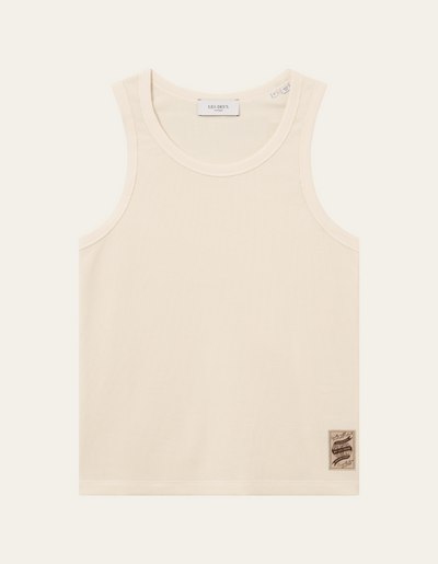 Les Deux MEN Dan Tank Top T-Shirt 218218-Light Ivory
