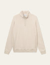 Les Deux MEN Dexter Half-Zip Sweatshirt Sweatshirt 868868-Oatmeal Mélange