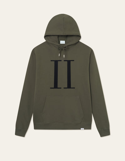 Les Deux CO-LAB Encore Hoodie SMU Hoodie 522100-Olive Night/Black