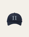 Les Deux MEN Encore Organic Baseball Cap Cap 460419-Dark Navy/Pearl Blue