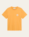 Les Deux MEN Globe T-Shirt T-Shirt 740215-Mustard Yellow/Ivory