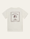 Les Deux MEN Hotel T-Shirt T-Shirt 218625-Light Ivory/Dark Burgundy