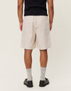 Les Deux MEN Johnny Casual Slub Twill Shorts Shorts 215215-Ivory