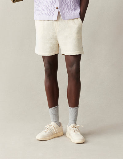 Les Deux MEN Kevin Bouclé Shorts Shorts 215215-Ivory