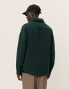 Les Deux MEN Lennon Bouclé Overshirt Overshirt 546546-Pine Green