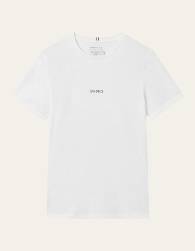 Les Deux MEN Lens T-Shirt T-Shirt 201100-White/Black