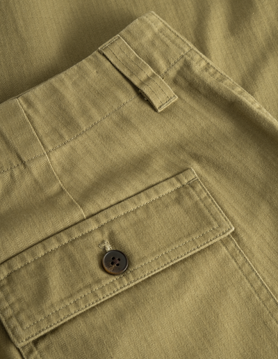 Les Deux MEN Lester Fatigue Pants Pants 550550-Surplus Green
