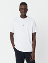 Les Deux MEN Mini Encore Organic T-Shirt T-Shirt 201303-White/Raven
