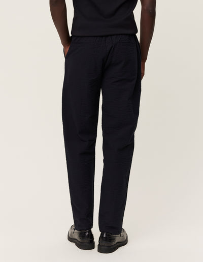 Les Deux MEN Patrick Seersucker Pants 2.0 Pants 100100-Black