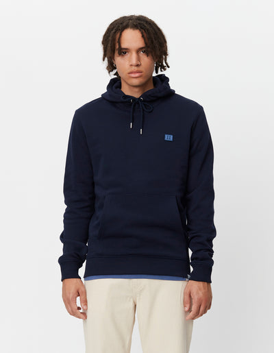 Les Deux MEN Piece Hoodie Hoodie 460051-Dark Navy/Fjord Blue-Midnight Blue