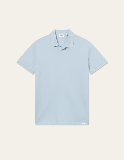 Les Deux MEN Piqué Polo T-Shirt 466466-Summer Sky