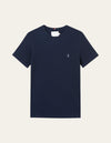 Les Deux MEN Piqué T-Shirt T-Shirt 4646-Dark Navy