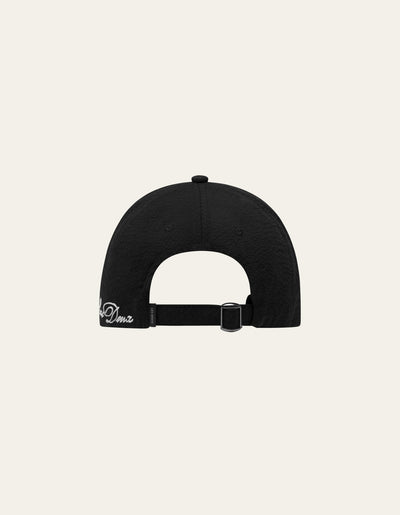 Les Deux MEN Seersucker Dad Cap Cap 100100-Black