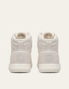 Les Deux MEN Wright Hightop Sneaker Shoes 201311-White/Light Grey