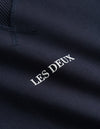 Les Deux MEN Lens Sweatshirt Sweatshirt 460201-Dark Navy/White