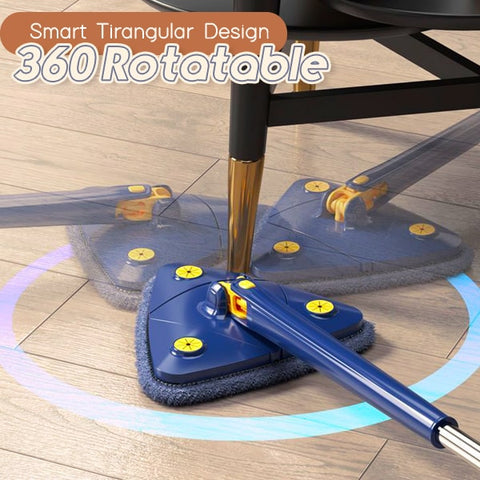 Trapeador triangular para todas las esquinas de 360°