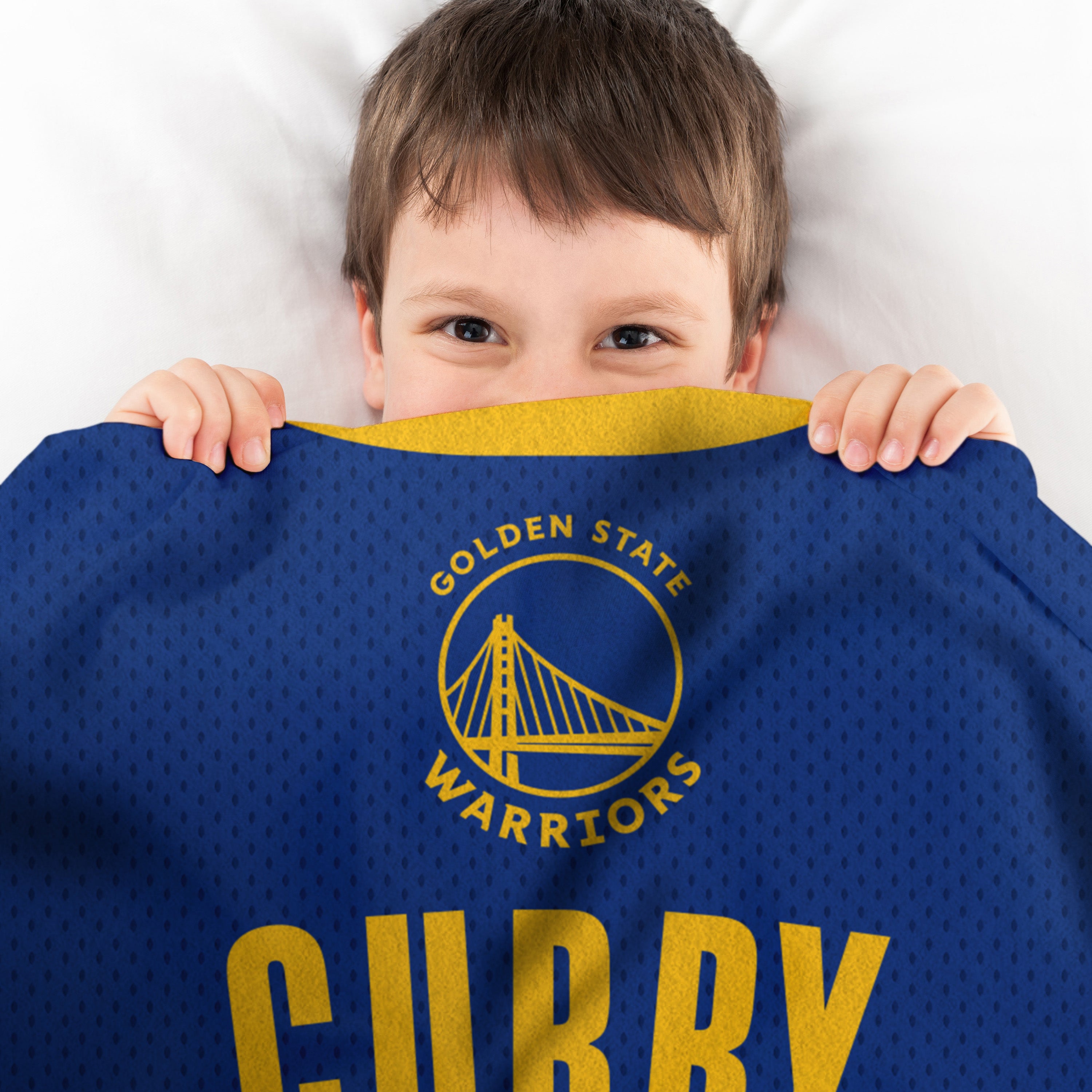 Golden State Warriors Stephen Curry 60 X 80 Raschel Plush Jersey Bla Yoursleepsquad