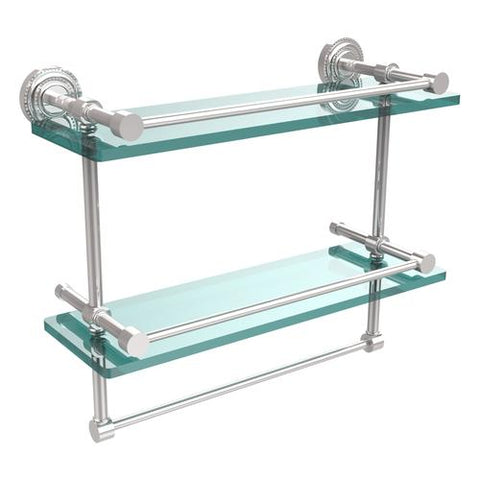 Triple glass shelf Allied Brass