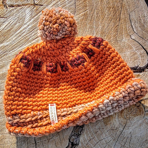 Crochet Women's Hat in Blue, Orange, Mustard, lady's crochet hat, boho chic  hat – Lyn Foley Creates