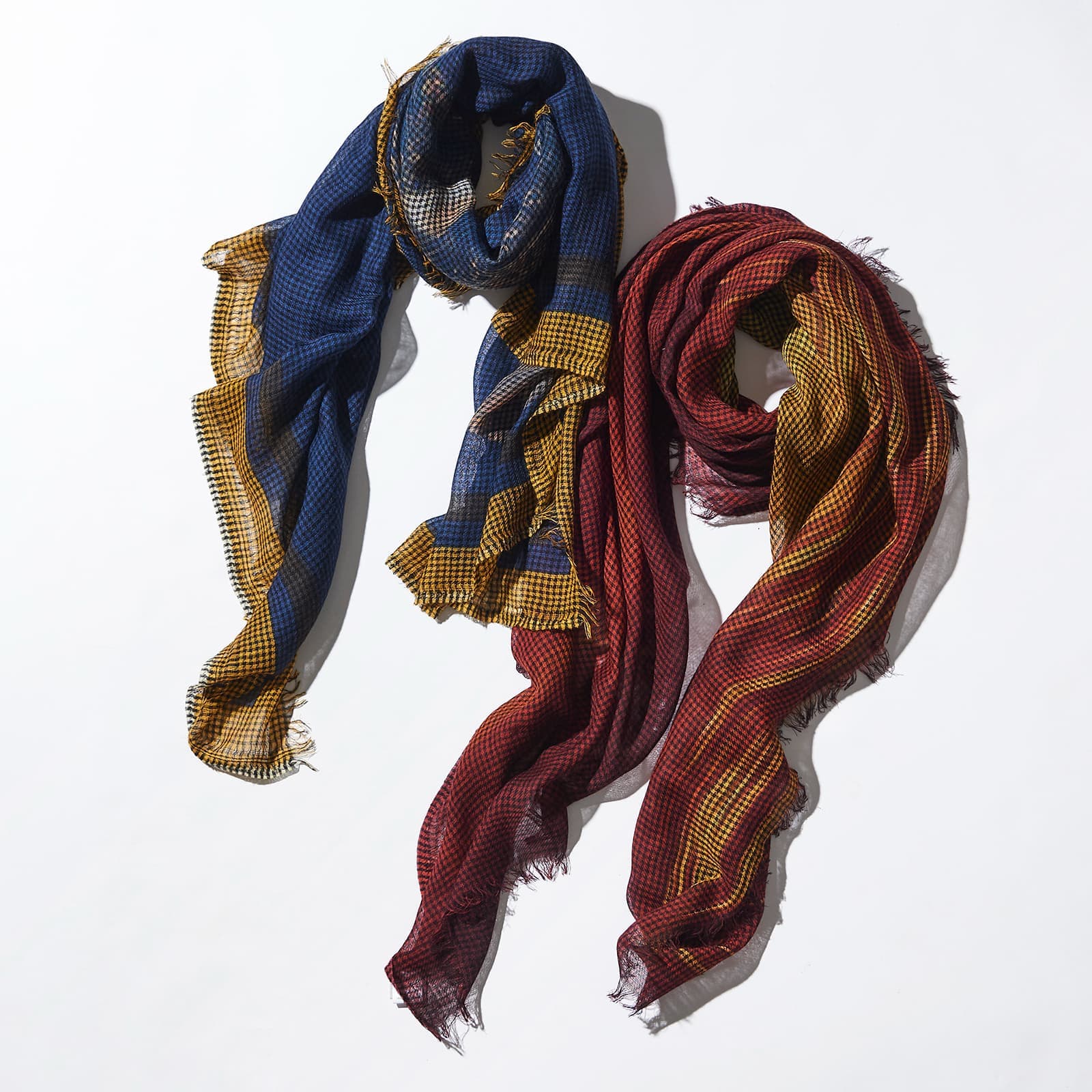 “Destin” scarf 3 has an excellent balance of playful patterns and high-quality materials.