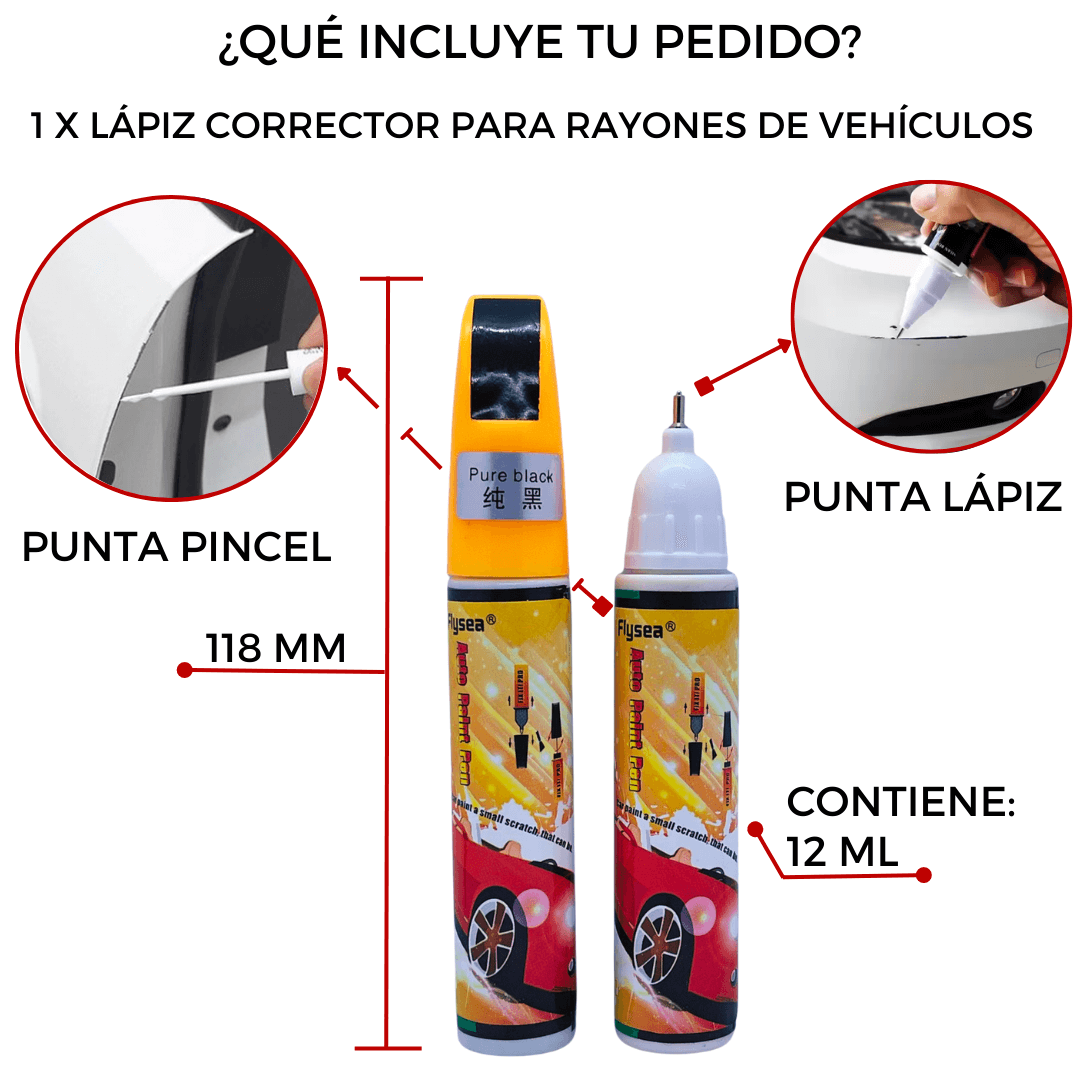 Lápiz Corrector de rayones para Vehículos